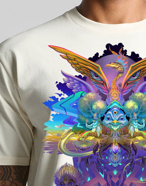 Golden Phoenix T-shirt image 4