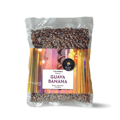 GUAVA BANANA Caturra Hybrid Natural 250g - Black Vice Coffee Roasters
