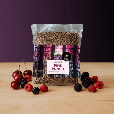 PINK PUNCH Colombia Natural 250g - Black Vice Coffee Roasters